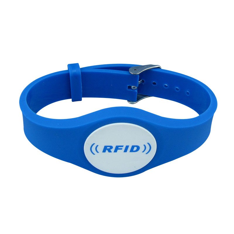 125KHZ ID Slap RFID Cauciuc Pvc brățară