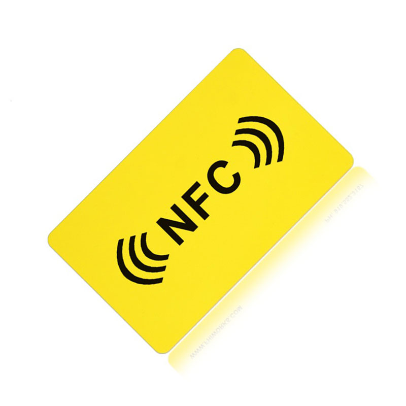 Frecvență 13,56MHZ Plastic RFID Nfc Securitate plăți fără contact Card inteligent nfc